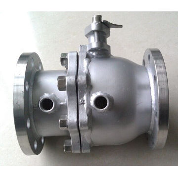 Stainless Steel Soft Seal Jacket Ball Valve